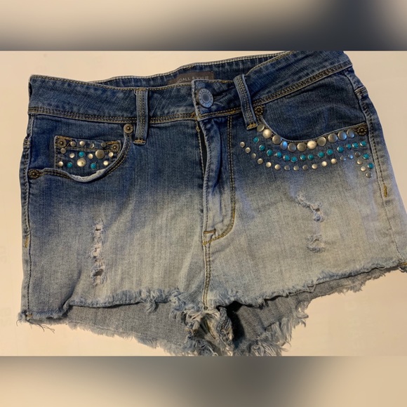 Kylie & Kendall Pants - 3 for $20 Kylie & Kendall Studded Denim Shorts